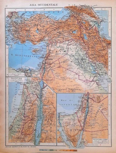 Turchia palestina sinai post - turchia,