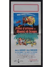 locandina POMI D'OTTONE E MANICI DI SCOPA Bedknobs and Broomsticks Lansbury B392