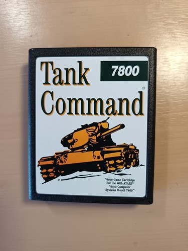 Atari 7800 tank command - atari,