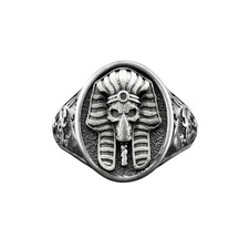 Anello da uomo biker con