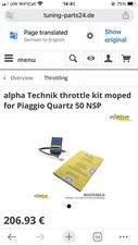 Alphatechnik Throttle Kit For