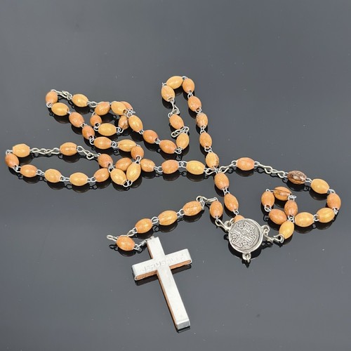 Collana rosario con croce - collana,