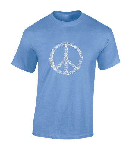 Shirt uomo peace hands - uomo,