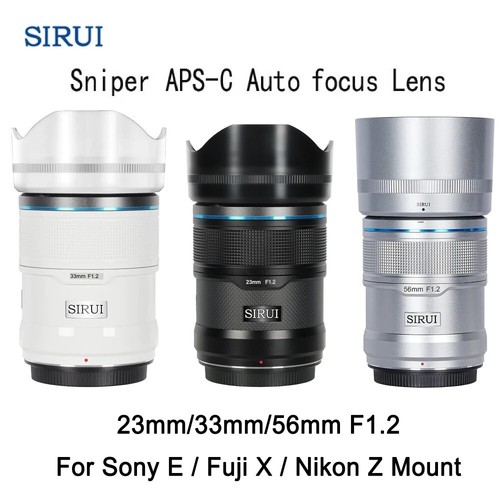 Sirui 56 mm f1 2 - 23,