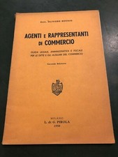 RARA GUIDA VINTAGE 1950-O. BOSISIO-AGENTI E RAPPRESENTANTI DI COMMERCIO-PIROLA