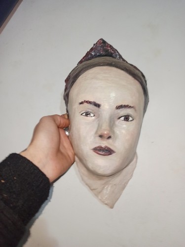 Maschera carta pesta volto - di,