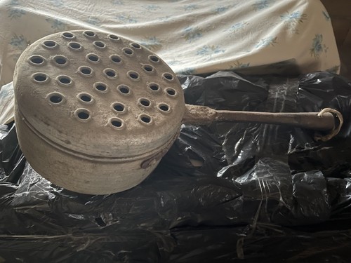 Antico scaldaletto carbone - antico,