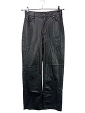 ZARA Pantaloni in ecopelle