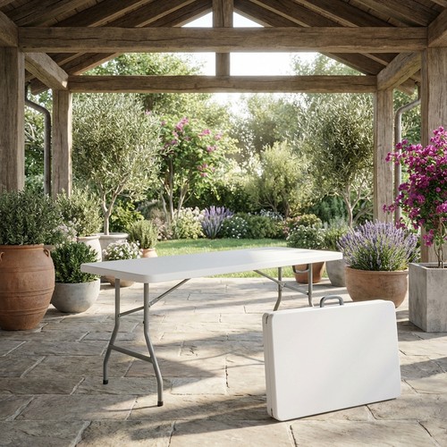 Tavolo giardino pieghevole - da,