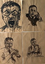  04 Disegni a china e pastello