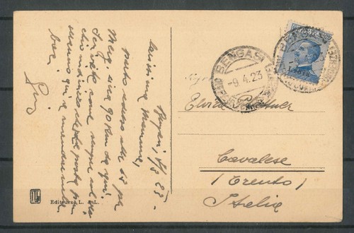 Libia cartolina affrancata - libia,