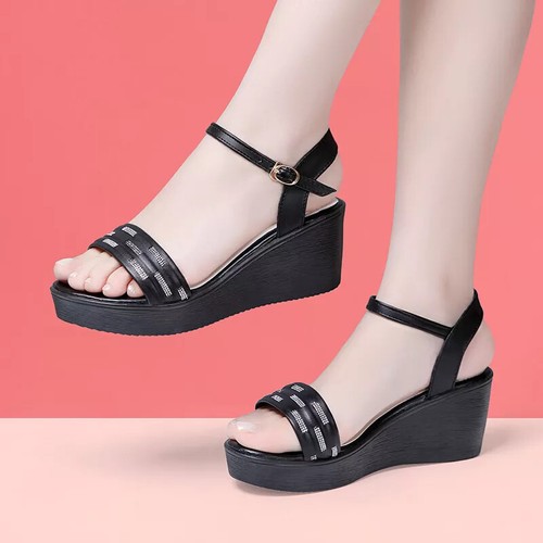 Sandali zeppa platform - sandali,