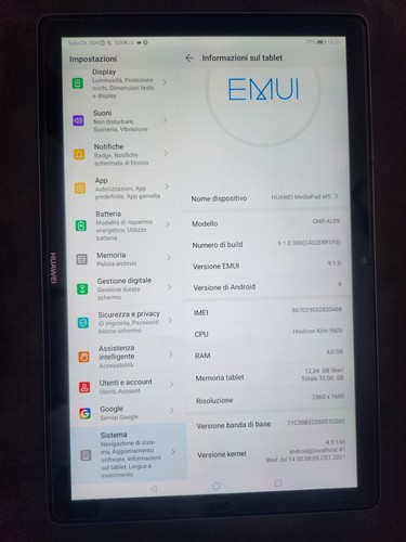 Tablet huawei mediapad lite - tablet,