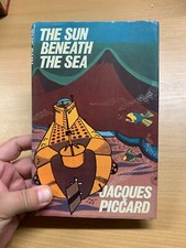 1974 "Il Sole Sotto Il Mare" Viaggi Sottomarini Nel Gulf Stream Libro HB (P3)