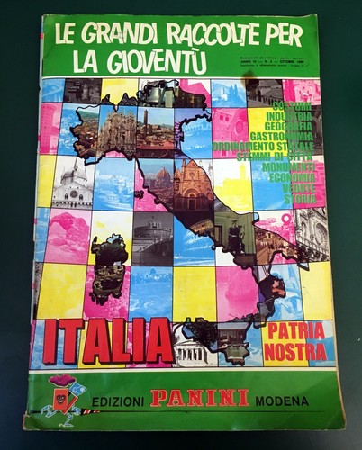 Figurine panini italia - figurine, patria