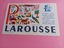 BUVARD ALPHABET LAROUSSE