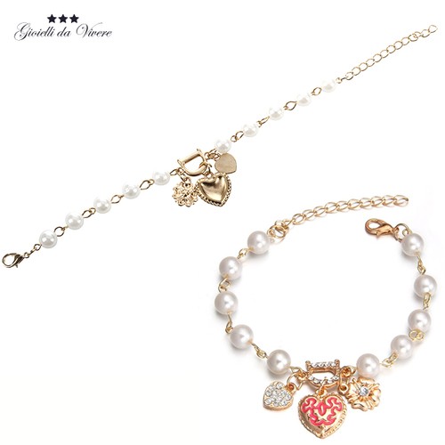 Matrimonio color oro bracciale - color,