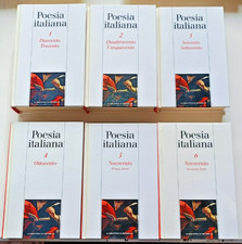 POESIA ITALIANA (6 VOLUMI), La