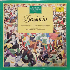 Gershwin: Rapsodia In Blu, Un Americano A Parigi / Seiji Ozawa - LP