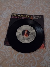 RENATO ZERO TRIANGOLO MEGA RARO 45 PROMOZIONALE RCA 1978 OTTIMO