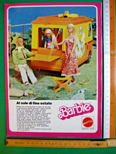 BARBIE MATTEL Pubblicità 1978