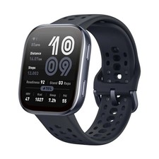 AMAZFIT BIP 6 Smartwatch AMOLED GPS Contapassi Cardio Impermeabile SpO2 Black