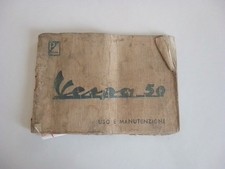 VESPA 50 N L Prima Serie Anni 60_Manuale Uso Manutenzione Piaggio Originale 1a