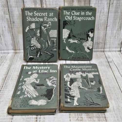 Lot nancy drew books - lot, 4