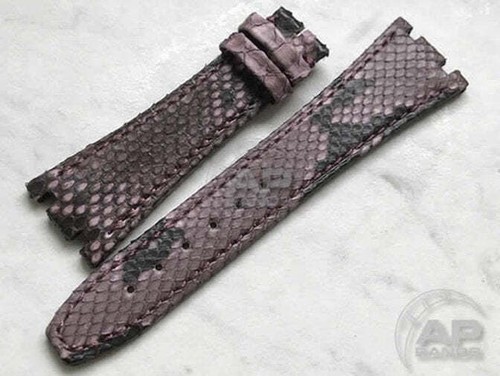 Cinturino pelle pitone - in,