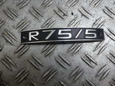 BMW R75 750 5 EZ:73 Emblema Sella Posteriore 69072