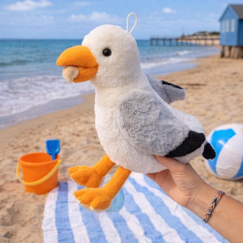 Peluche gabbiano grande