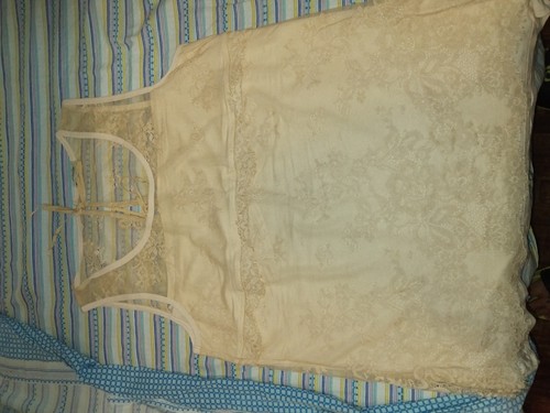 Top beige pizzo - beige,