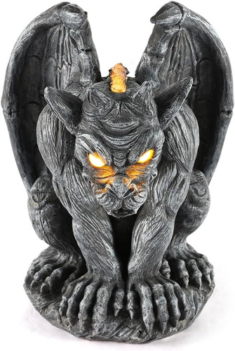Grande statua gargoyle alato - statua,