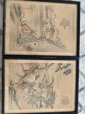 Due antichi dipinti cinesi su