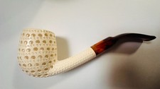 Pipa in schiuma di mare turca