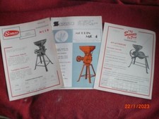 LOT DE 3 ANCIENS PROSPECTUS