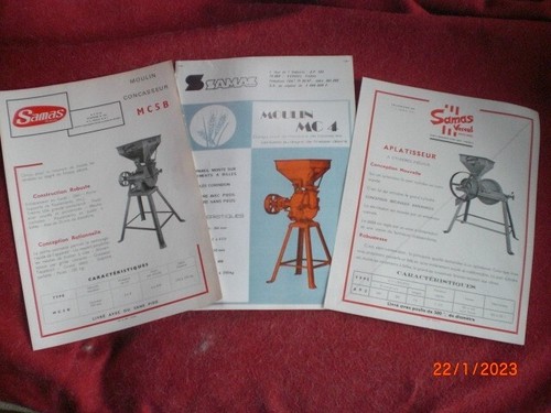 Lot anciens prospectus - lot,
