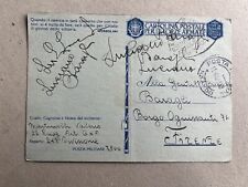 C) Franchigia posta militare 3500 11.4.42  GAF guardia alla frontiera Sicilia pi