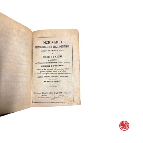 Libri antichi dizionario - -,
