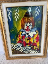 MUSSOLINI ROMANO - Olio su