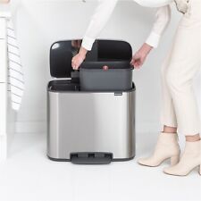 BRABANTIA PATTUMIERA A PEDALE BO 11 + 23 LITRI (SECONDA SCELTA)