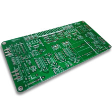 Una coppia PCB amplificatore