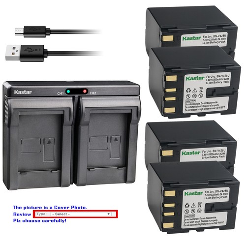 Kastar battery dual - dual, charger