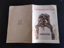 L' ARTIGIANATO IN ITALIA"SARDEGNA"BIBLIOTECHINA DELLE LANE MARZOTTO N°2