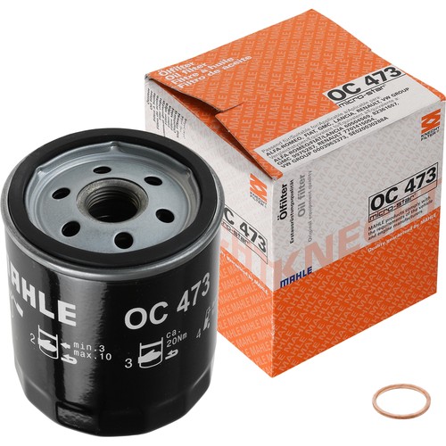 Filtro olio mahle - con, anello
