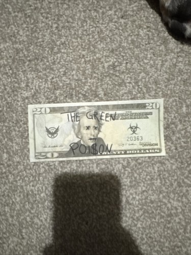 Rara banconota dollari - rara,