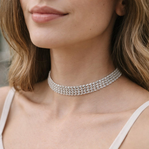 Collana fantasia raso - collana,