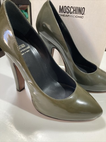 Moschino decolletè vernice - moschino,