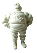 vecchio GADGET PUBBLICITà STATUINA BIBENDUM MICHELIN PNEUMATICI VINTAGE 31CM