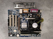 Scheda madre QDI P6S651 Skt 478 + CPU Celeron 2,4GHZ + 512 ram Usata